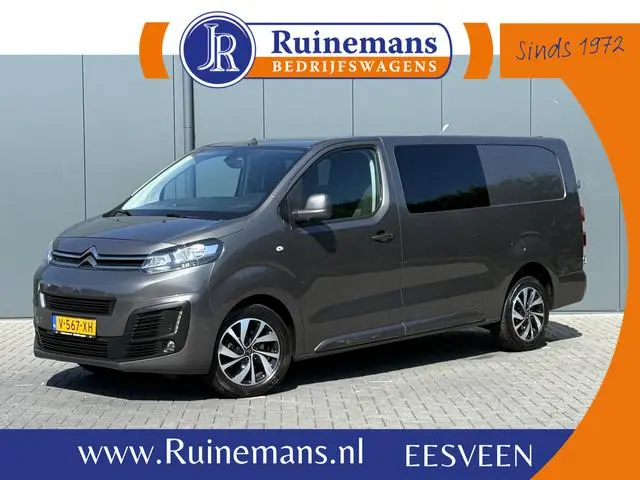 Citroën Jumpy 2.0 BlueHDI 123 PK SPORT / DUBBELE CABINE / L3H1 / 6-PERSOONS / 1e EIG. / CRUISE / PDC...