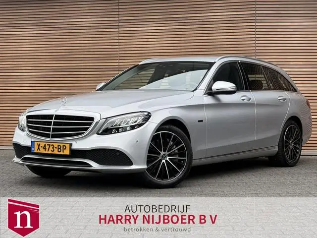Mercedes-Benz C-klasse Estate 300 e Business Solution AMG Trekhaak / Navi / Leer / Carplay / Clima