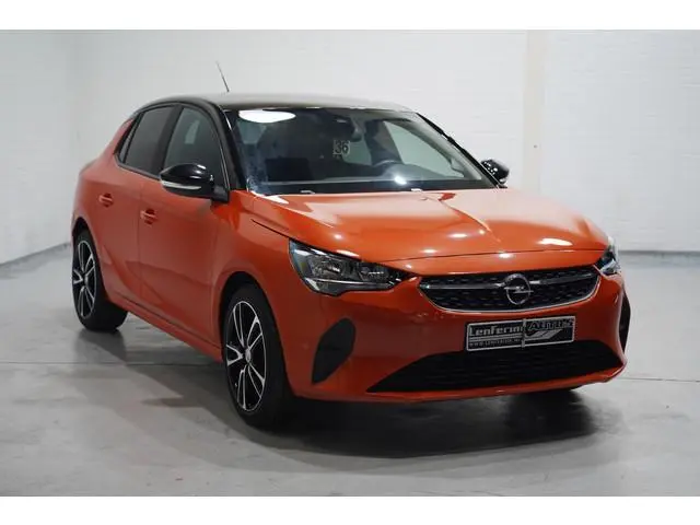Opel Corsa 1.2 100 pk Black&Orange Edition Airco, Dak Zwart 17" LMV, PDC achter, Cruise control, Sto...