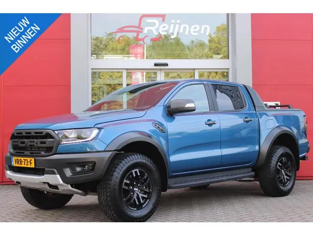 Ford Ranger 2.0 EcoBlue 214PK AUTOMAAT RAPTOR | 2500KG TREKGEWICHT | TREKHAAK | 17" "DYNO GREY" LICH...