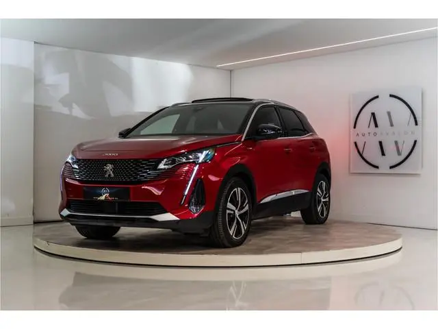 Peugeot 3008 1.6 HYbrid 225 GT 225 PK | Plug-in Hybrid | Panoramadak | ACC | Rouge Ultimate | Sfeer...