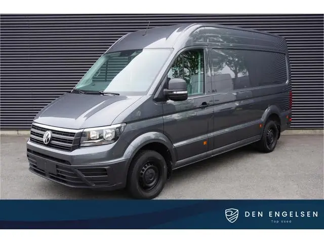 Volkswagen Crafter 140pk Automaat L3H3/L2H2 Camera Parkeersensoren 3-Zits Kunstleder  Airco  Cruise...