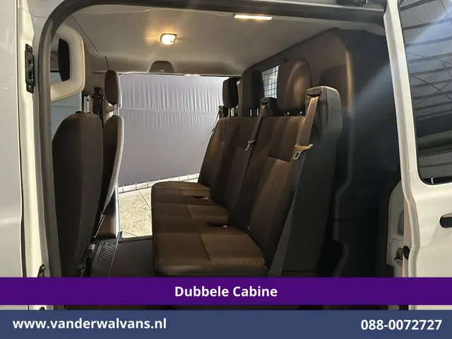 Ford Transit Custom 2.0 TDCI 170pk L2H1 Dubbele Cabine Euro6 Airco | 5-Zits | 2x Zijdeur | Camera |...
