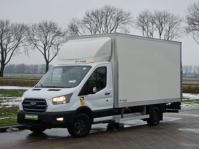 FORD E-TRANSIT bakwagen laadklep!