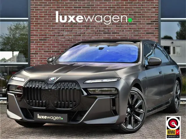 BMW 7-serie 750e xDrive M-Sport Pro Frozen-Grey Auto-Doors Exe-Drive-Pro Trekhaak