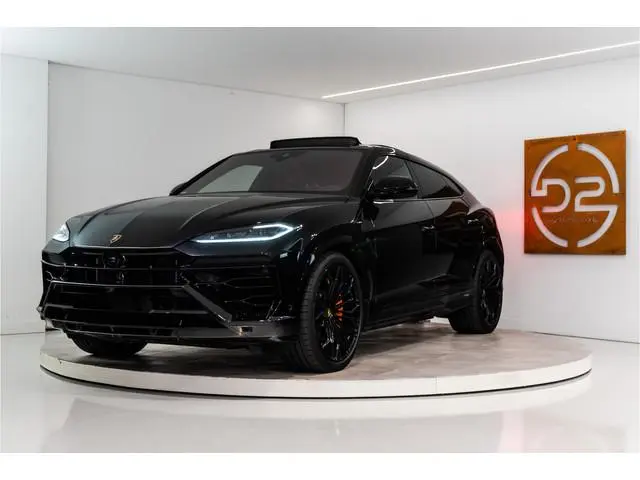Lamborghini Urus 4.0 V8 Hybrid SE 800PK | Ad Personam | Nero Helene | Nero Ade/Arancio Leoni | Bang&...