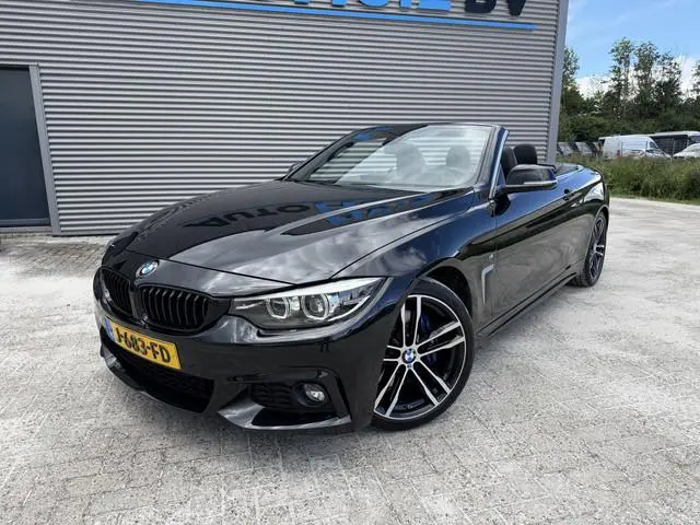 BMW 4-serie Cabrio 420i High Executive M Sport LED DAB Navi Pro HiFi Pakket Leder 19 Inch
