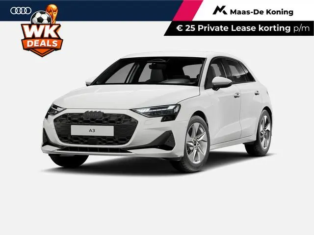 Audi A3 Sportback 30 TFSI Advanced edition 116 PK · Optiekpakket zwart plus · Afgevlakt stuurwiel
