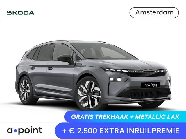 Skoda Enyaq 85 Sportline Tour Edition 286 pk | Trekhaak | Panorama Dak