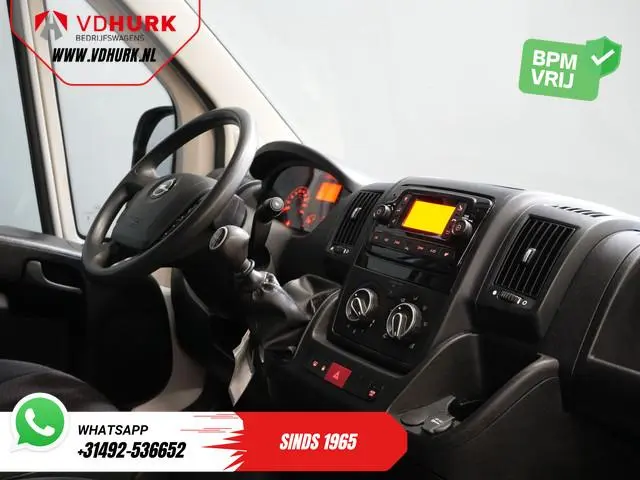 Opel Movano 2.2 140 pk DC Dubbel Cabine Open Laadbak/ 7 Pers./ 2.5t Trekverm./ Cruise/ Airco/ 288x21...