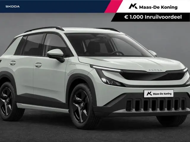 Skoda Epiq Selection Launch Edition 155 kW | Timiano Green | 18'' lichtmetalen velgen Plover, zwart...