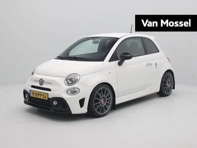 Fiat 500 1.4 T-Jet Abarth 595 | Sabelt kuipstoelen | Monza uitlaat |