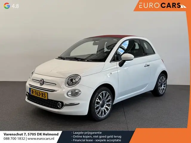 Fiat 500 C 1.2 Star Navigatie Climate Control Parkeersensoren Virtual Cockpit Cruise control Leder...