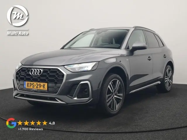 Audi Q5 55 TFSI e S Line PHEV 367pk Dealer O.H. | Trekhaak Af Fabriek | 360 Camera | Alcantara Sport...