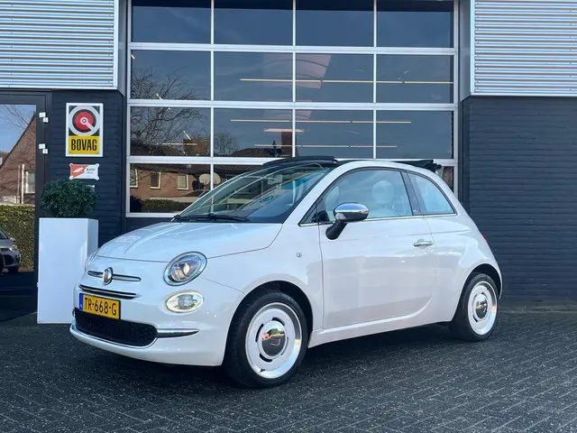 Fiat 500 C 0.9 TwinAir Turbo Anniversario, Airco, Bluetooth, Cruise, PDC, NAP