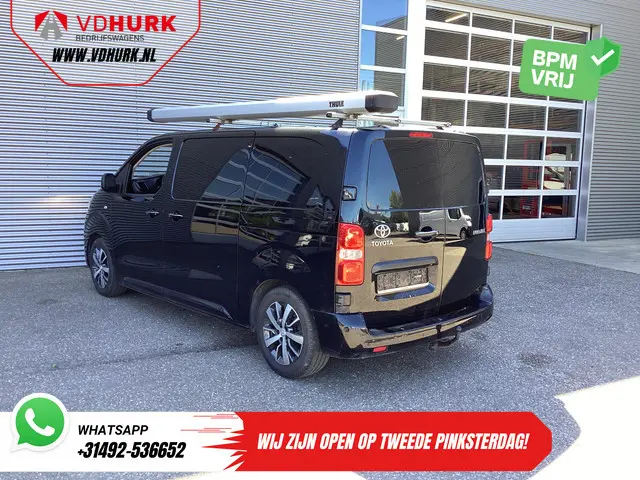 Toyota PROACE Worker 1.5 2x Schuifdeur/ Adapt.Cruise/ Head-up/ Standkachel/ Inrichting/ Stoelverw./...