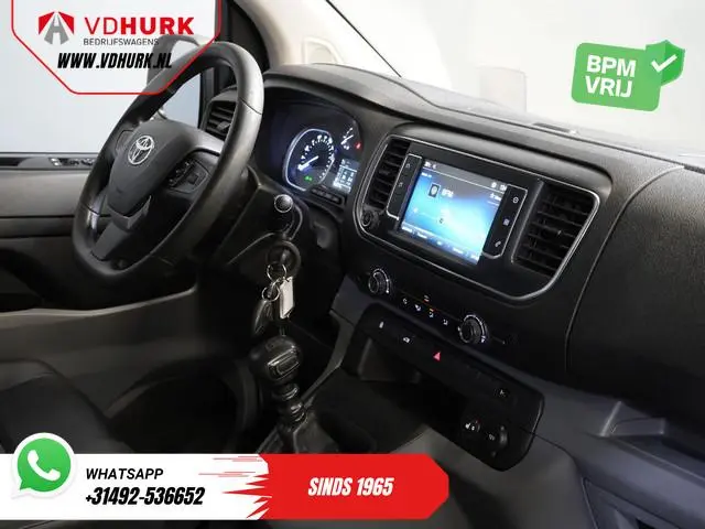 Toyota ProAce Worker 2.0 125 pk L3 2xSchuifdeur/ Adapt.Cruise/ Standkachel/ Head-up/ Stoelverw./ DB-...
