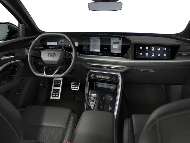 Audi Q5 2.0 TFSI e-hybrid quattro S edition 299 PK · Glazen panoramadak · Tech plus · Exterieurpakke...