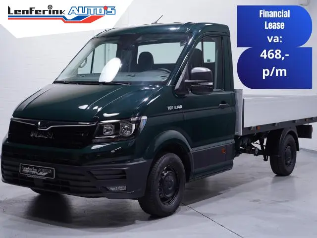 MAN TGE 2.0 TDI 140 pk L3 Pick Up / Open Laadbak Airco Apple Carplay, Cruise Control, LxBxH 345x203x...