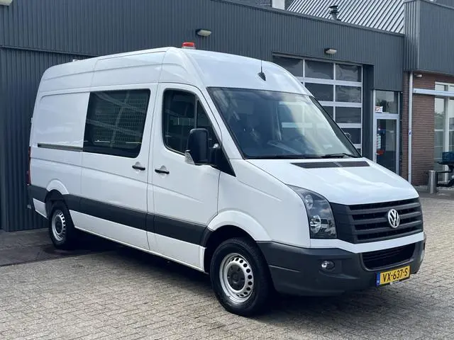 Volkswagen Crafter 2.0 TDI L2H2 Kast Inrichting Trekhaak 3500kg Omvormer Standkachel Airco Cruise co...