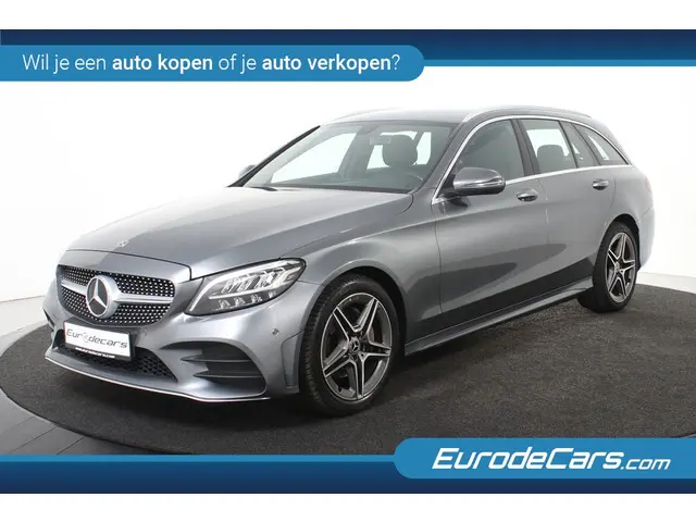 Mercedes-Benz C 180 d T AMG-Line *Leer*Navigatie*Trekhaak*Parkassist*