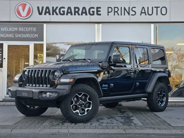 Jeep Wrangler Unlimited 4xe 380 Rubicon |772,- P/M|CAMERA V+A|STUUR+STOELVERW.| 17597 / 4020 | SUV/T...
