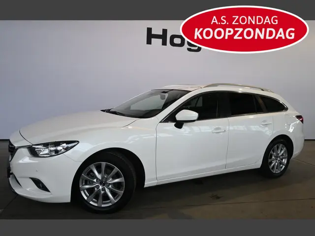 Mazda 6 Sportbreak 2.0 HP TS+ Clima Cruise Control Stoelverwarming Trekhaak Rijklaarprijs Inruil Mogelijk!