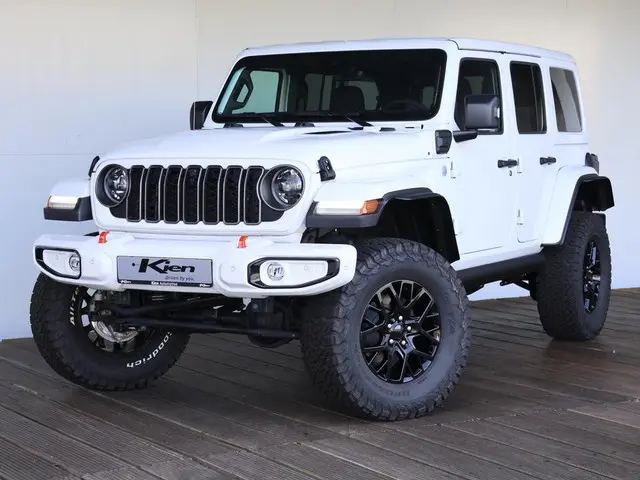 Jeep Wrangler Unlimited 4xe 380 Dominator | Liftkit 2.5 Rubicon | Electric Treeplanken | Grill 2025...