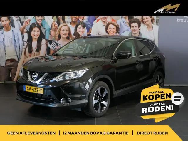 Nissan Qashqai 1.2 N-Connecta - Trekhaak - Rondom camera - Bluetooth - Navi