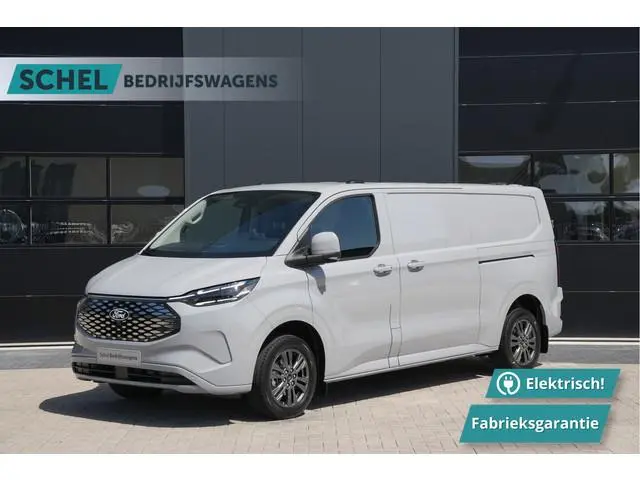 Ford E-Transit Custom 340 L2H1 Limited 71 kWh 218pk - 2x Schuifdeur - AGR Bestuurdersstoel - ACC - B...