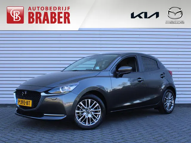 Mazda 2 1.5 Skyactiv-G Signature | Stuur-/stoelverwarming | 360 Camera | Dodehoek detectie | HUD | L...