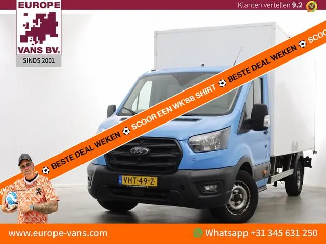 Ford Transit 350 2.0 TDCI 130pk E6 Bakwagen met achterdeuren 2-Persoons 12-2020