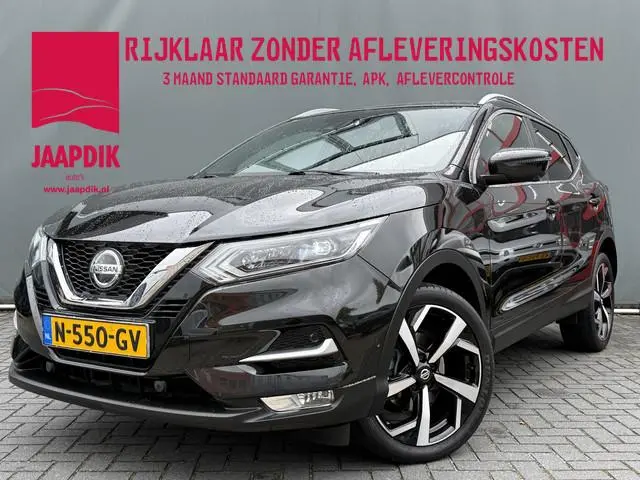 Nissan Qashqai BWJ 2020 1.3 DIG-T 160 PK Tekna AUTOMAAT | FULL LED | TREKHAAK | STOELVERW. | LEDER |...