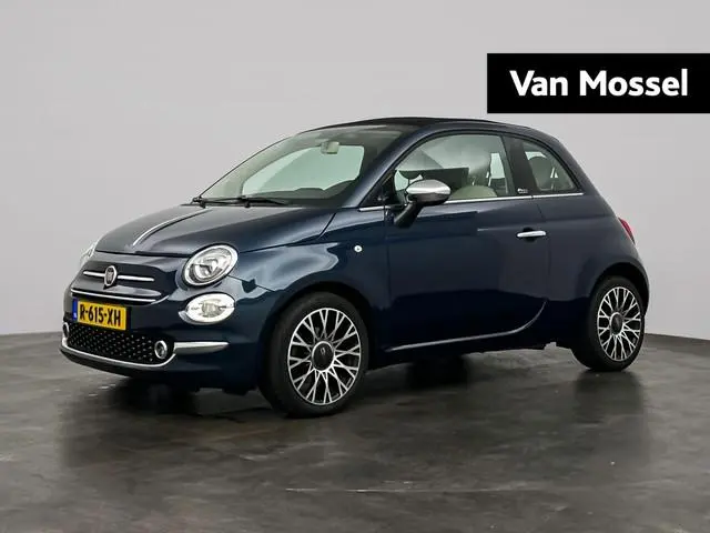 Fiat 500 C 0.9 TwinAir Turbo Lounge | Navigatie | Parkeersensoren Achter | Cruise Control |