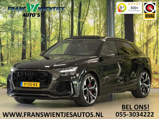 Audi RS Q8 4.0 TFSI RS Q8 quattro | Carbon Optiek Pakket | Dynamic Plus | Keramisch | 23'' lichtmeta...