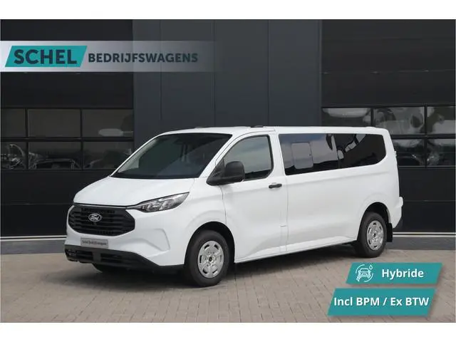 Ford Transit Custom 340 2.5 PHEV L2H1 Kombi Trend 9 zits - Carplay - Camera - Navigatie - Airco acht...