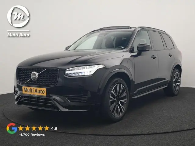 Volvo XC90 T8 Recharge AWD Plus Dark 7Persoons LONG RANGE PHEV 455pk Dealer O.H. | Trekhaak Af Fabri...