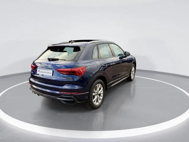 Audi Q3 45 TFSIe 180kW/245PK S Line · Panoramadak · Camera · Apple/Android Car Play · Drive select ·...