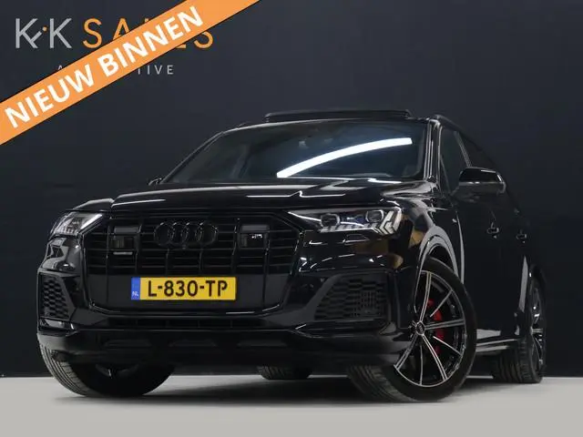 Audi Q7 60 TFSI e quattro Competition S Line [LUCHTVERING, TREKHAAK UITKLAPBAAR, SCHUIFDAK, BOSE 3D,...