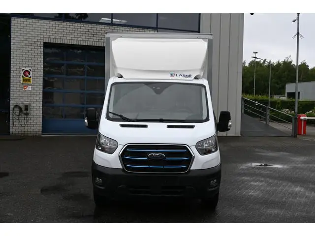 Ford E-Transit 68kWh 390L Trend Bakwagen met Dhollandia laadklep Navigatie met camera, Zijdeur