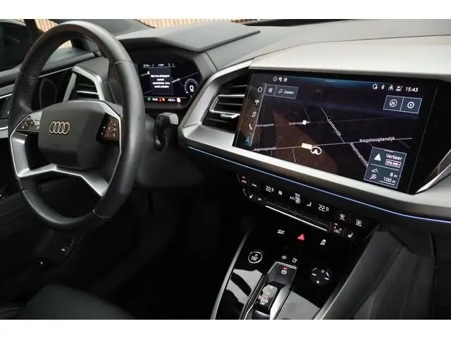Audi Q4 Sportback e-tron 40 Advanced edition 82 kWh SOH 98% Leder Sportstoelen Stoelverwarming ACC 3...