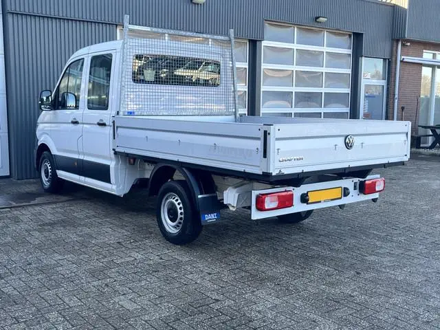 Volkswagen Crafter 35 2.0 TDI DC Open laadbak Airco Cruise controle Pick-up Euro 6 Parkeerhulp achte...