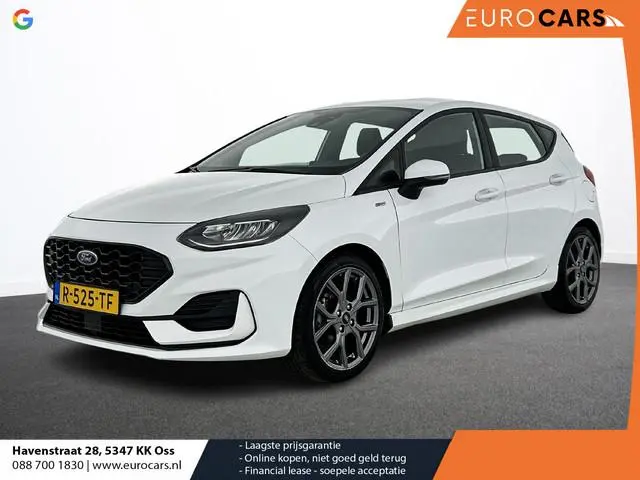 Ford Fiesta 1.0 EcoBoost Hybrid ST-Line Navigatie Apple Carplay/Android Auto Parkeersensoren achter...