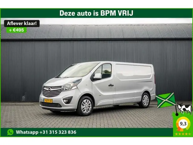 Opel Vivaro L2H1 | 146 PK | 3-Zits | Camera | Cruise | Airco | Trekhaak