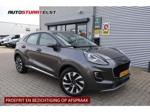 Ford Puma 1.0 Hybride Titanium 1e Eigenaar | Volledig Onderh | BTW | NAP | Navi | Carplay | Bots | C...