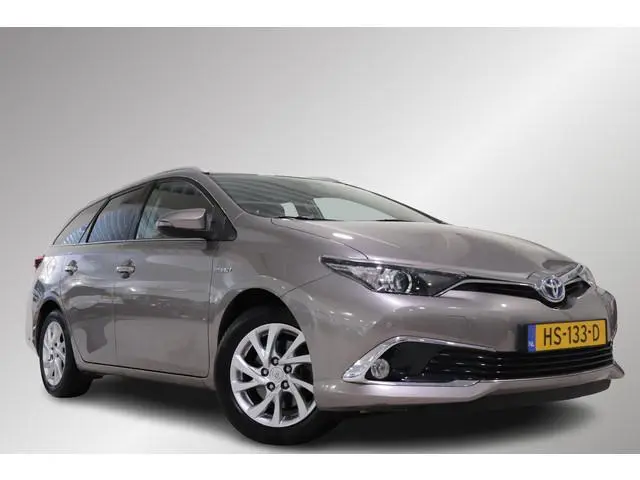 Toyota Auris Touring Sports 1.8 Hybrid Executive, Stoelverwarming, Halfleder, NAVI, Dealer onderhoud...