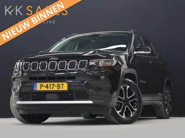 Jeep Compass 4xe 190 Plug-in Hybrid Electric Limited Lease Ed. 4WD [TREKHAAK, STUURVERWARMING, STOEL...