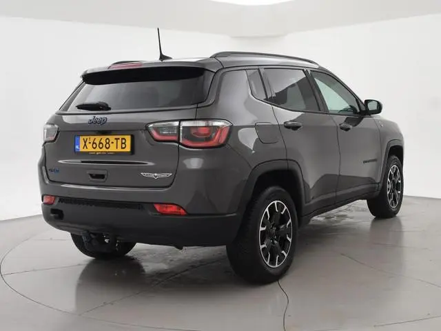 Jeep Compass 4xe 240 PK PLUG-IN HYBRID 4X4 TRAILHAWK + TREKHAAK | VOL LEDER | ALPINE | CARPLAY | DAB...