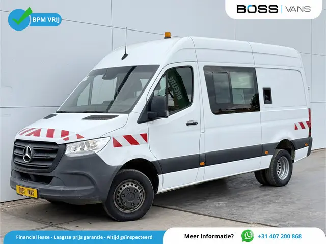 Mercedes-Benz Sprinter 514 2.2 CDI L2H2 Dubbele Cabine DoKa Mixto Dubbellucht Brandstoftank Climate...