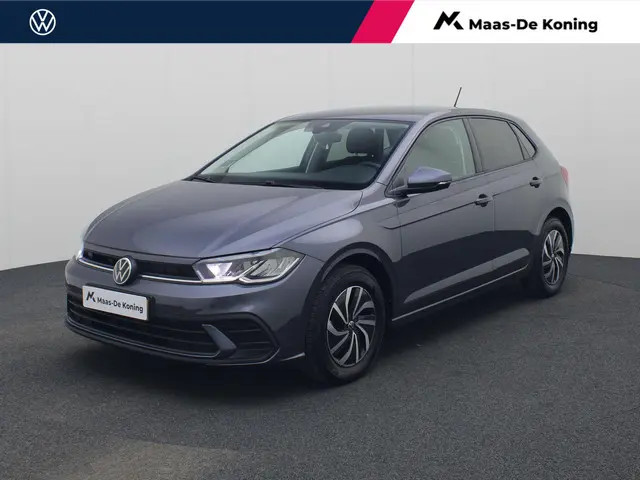 Volkswagen Polo 1.0 TSI 95pk DSG Life Edition · Apple/Android · LED · Camera + Parkeersensoren · Gar...